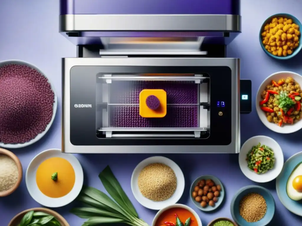 Impresión 3D de alimentos en Perú: Innovación culinaria detallada con precisión y tradición