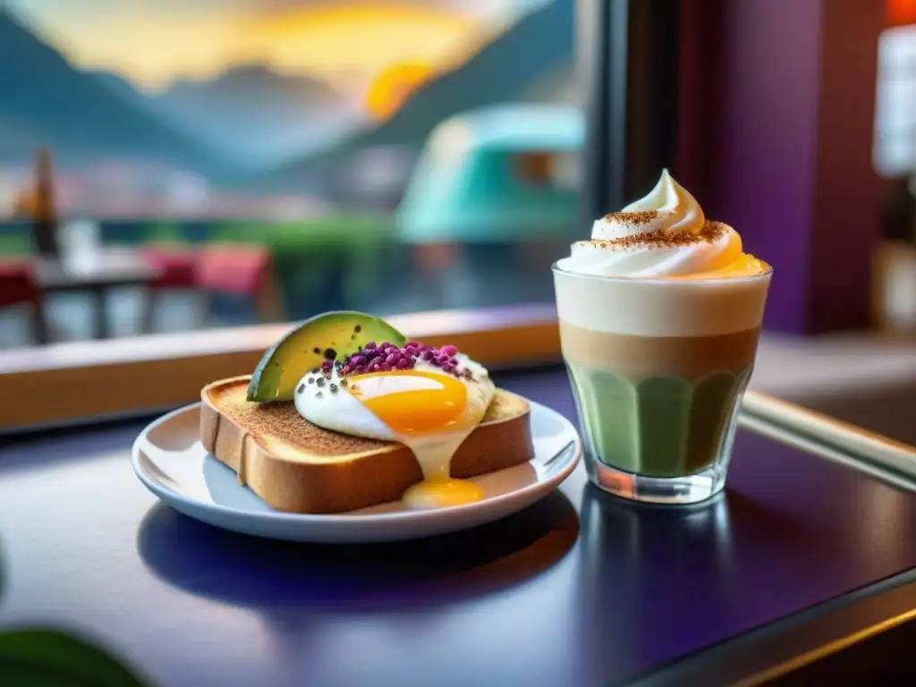 Un amanecer en un café peruano fusionando ingredientes autóctonos y desayunos contemporáneos