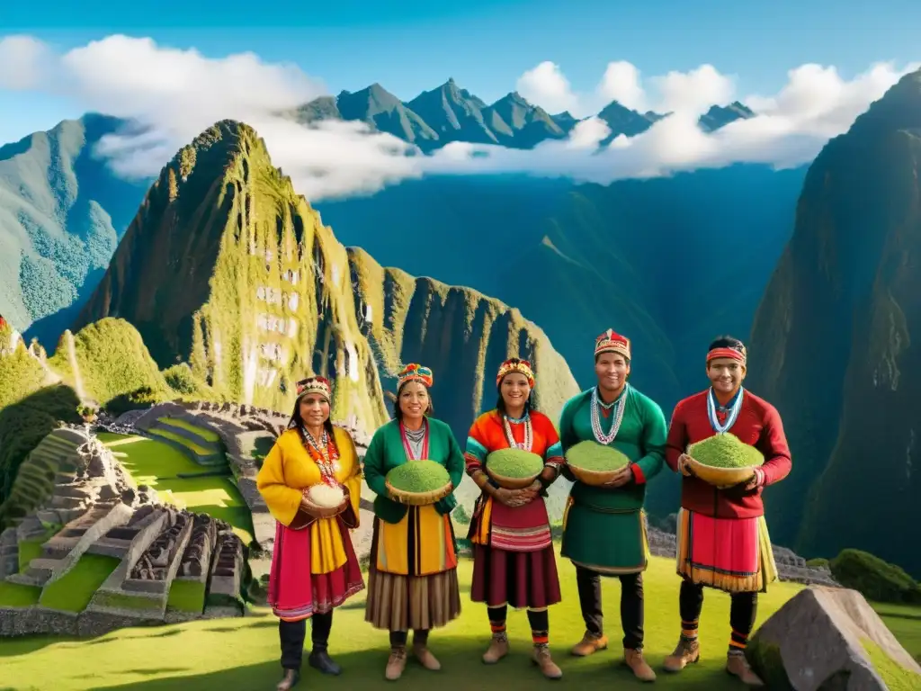 Atletas peruanos lucen superfoods para rendimiento deportivo en Machu Picchu