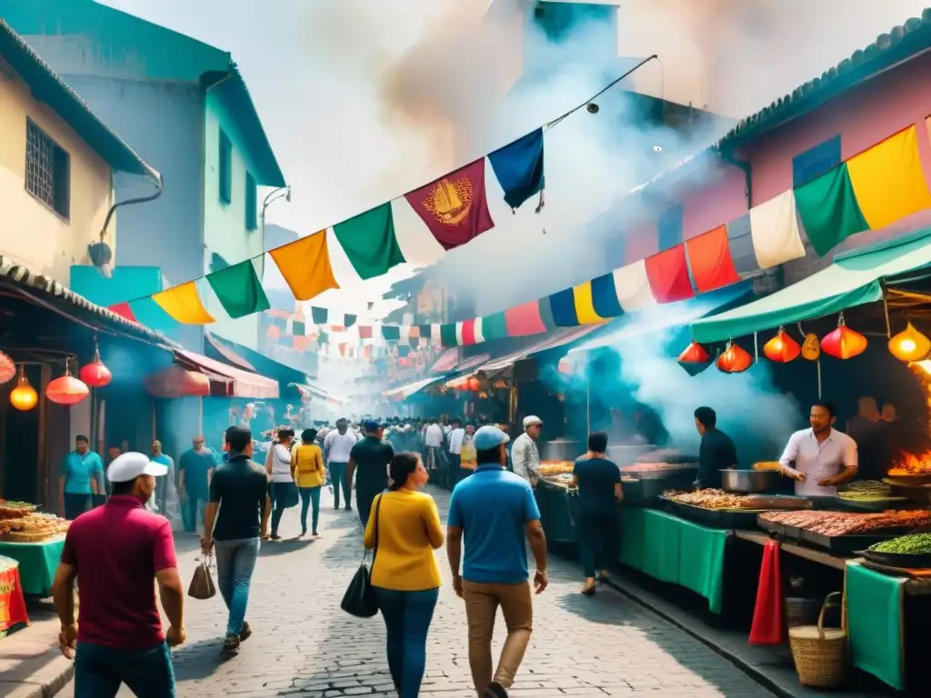 La evolución de la gastronomía en Lima se refleja en la bulliciosa comida callejera