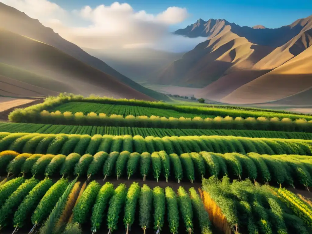 Campos de anís en Chilca, Perú, donde la historia, tradición y cultura se entrelazan con la cosecha