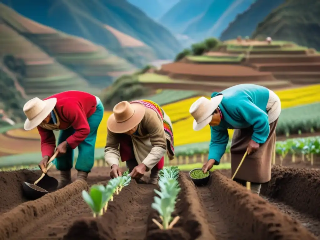 Sembrando cañihua andina en los Andes: agricultura sostenible y tradición