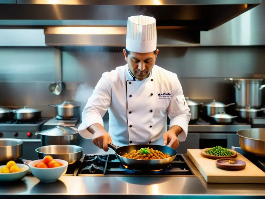 Chef Jaime Pesaque lidera con maestría una cocina peruana en constante evolución