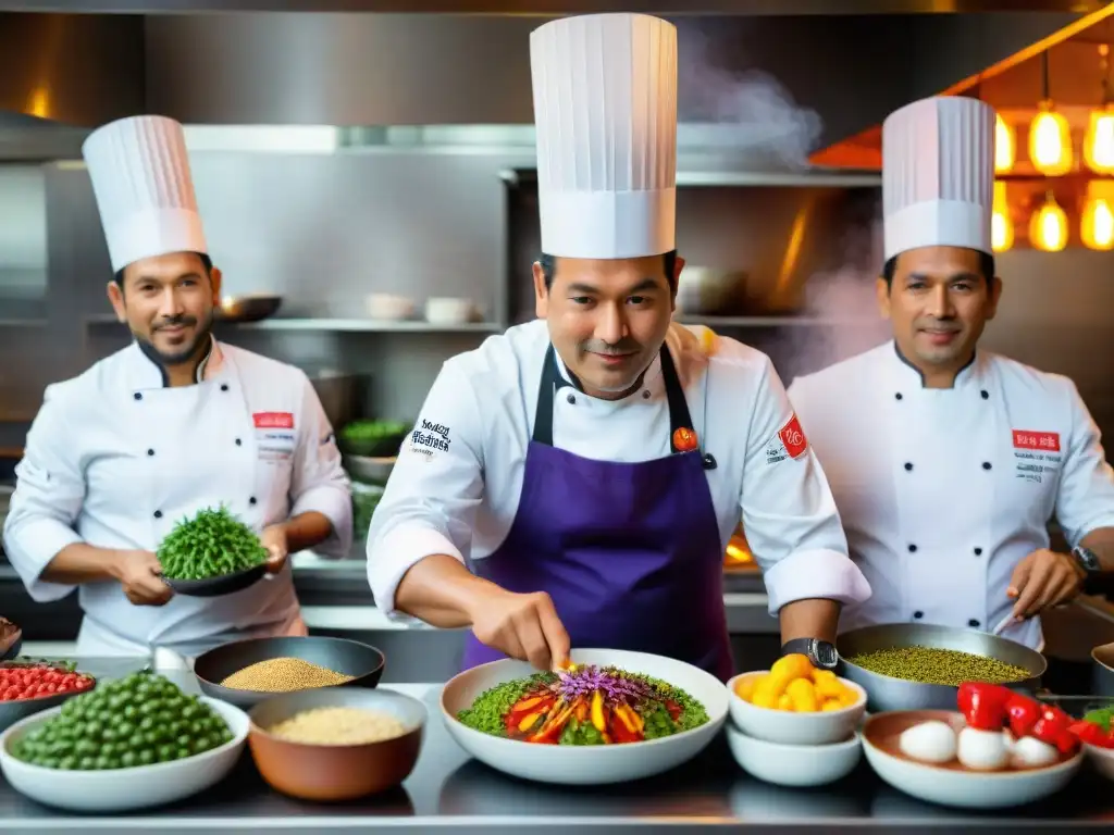 El chef Gastón Acurio lidera con éxito la gastronomía peruana internacional en una cocina vibrante y llena de pasión