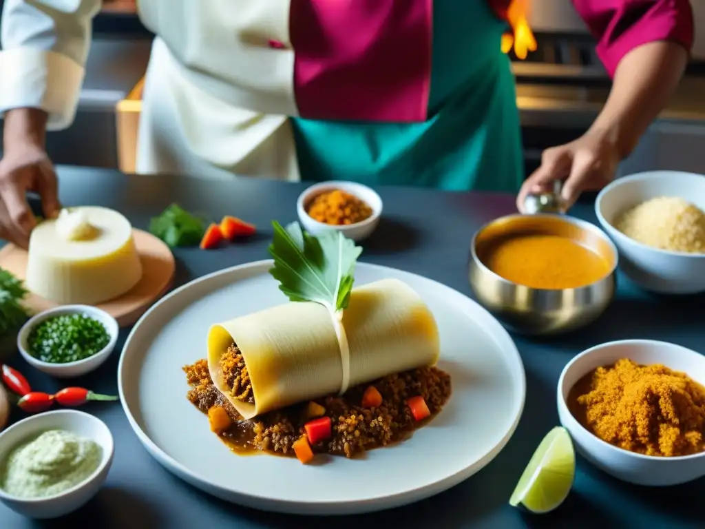 Un chef peruano transforma el clásico tamal en una cocina moderna