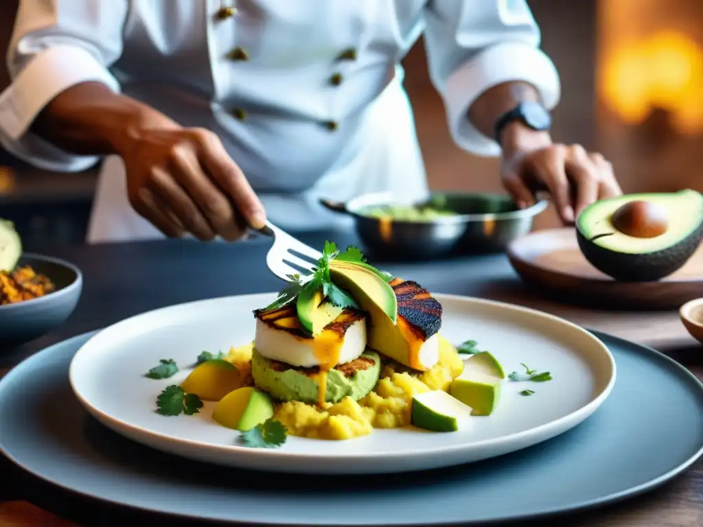 El chef peruano experto en causas limeñas crea una obra maestra culinaria