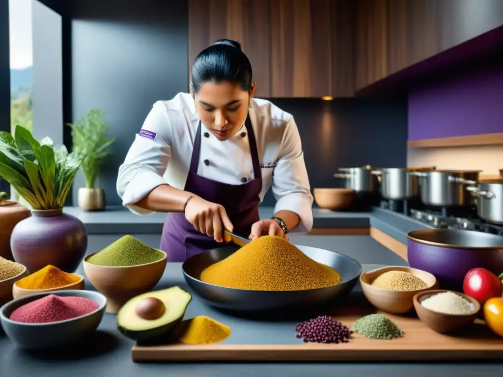 Un chef peruano fusiona ingredientes autóctonos en cocina moderna