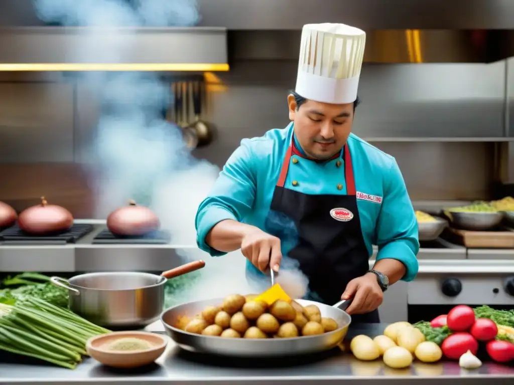 Chef peruano exalta el poder de la papa en vibrante cocina fusionada