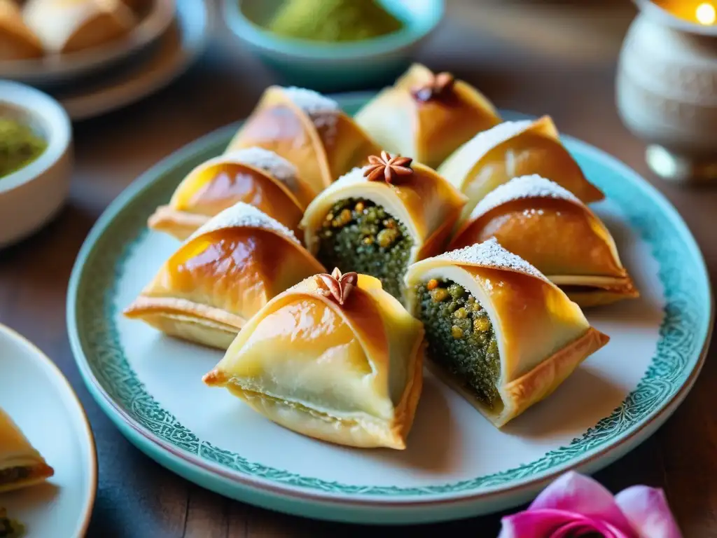 Un chef de repostería peruana inspirado por la influencia árabe crea con destreza exquisitos postres tradicionales