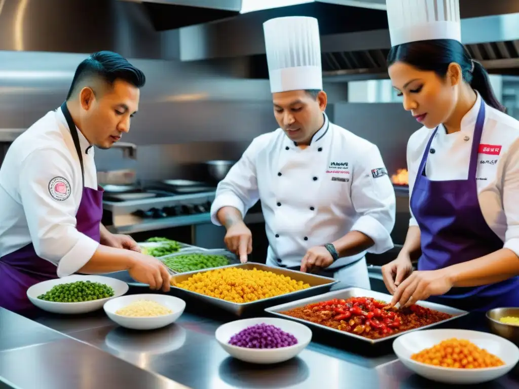 Chefs peruanos redefiniendo sabores en cocina tradicional con ají amarillo, rocoto y maíz morado