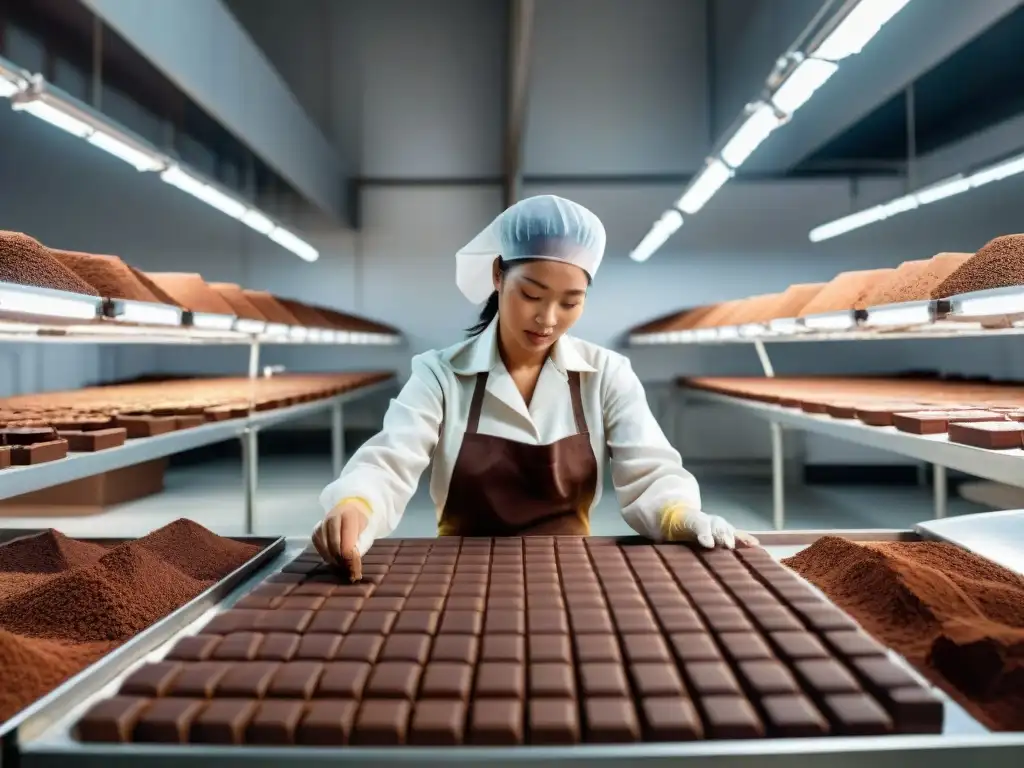 Fábrica de chocolate en Perú: cacao peruano barra chocolate vanguardia