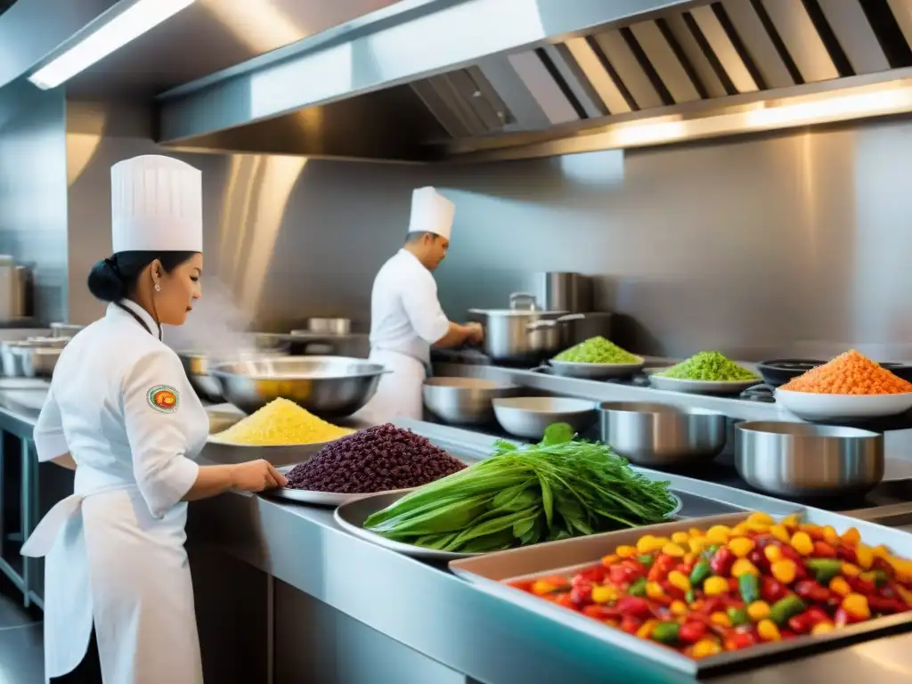 Cocina peruana mundial en Segundo Muelle: chefs preparan ceviche, causa y lomo saltado en caótica armonía culinaria