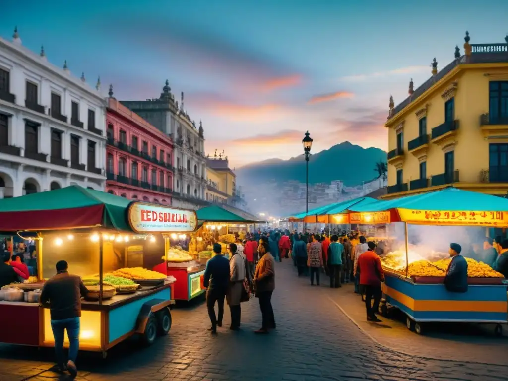 La evolución de la comida callejera en Lima: una vibrante escena gastronómica que fusiona tradición y modernidad