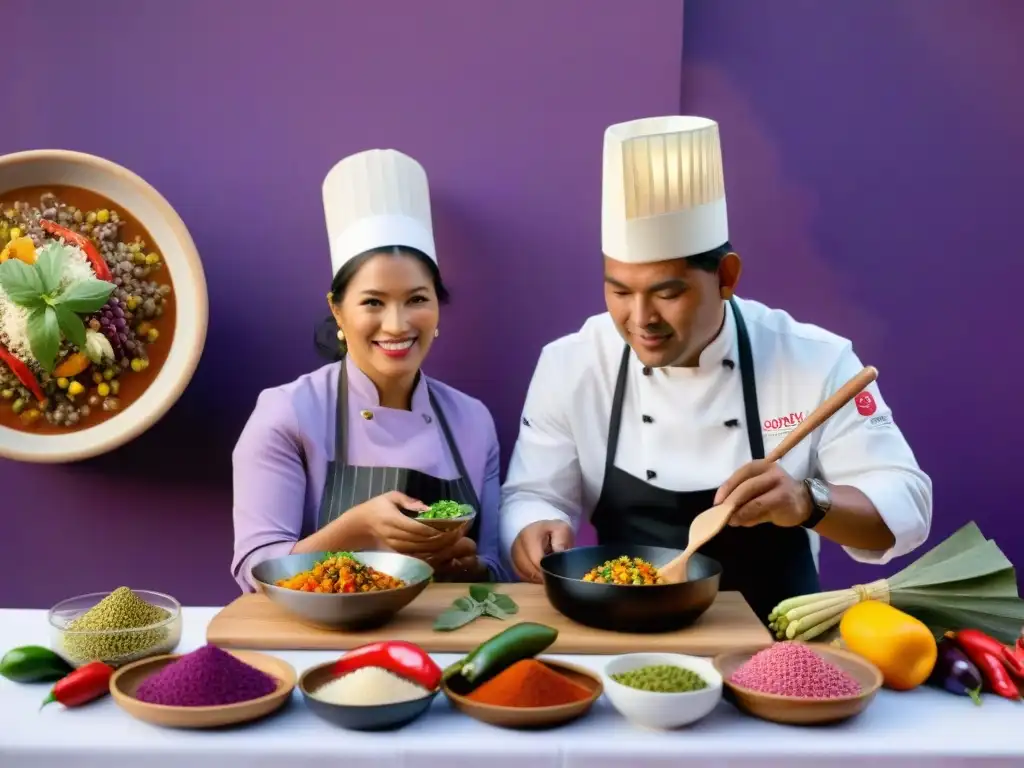 Un despliegue impresionante de la cocina peruana en eventos internacionales