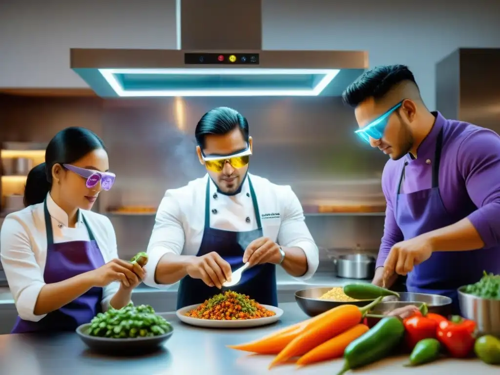 Un emocionante curso de cocina peruana en realidad aumentada, fusionando tradición y tecnología