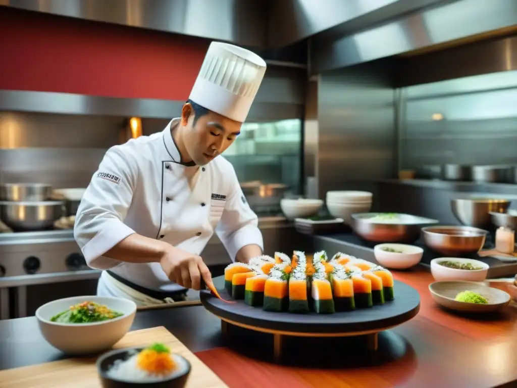 Un emocionante retrato de cocina nikkei fusionando la influencia japonesa en la gastronomía peruana