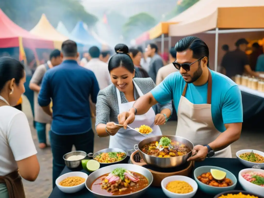 Descubre la esencia de la gastronomía peruana en festivales internacionales