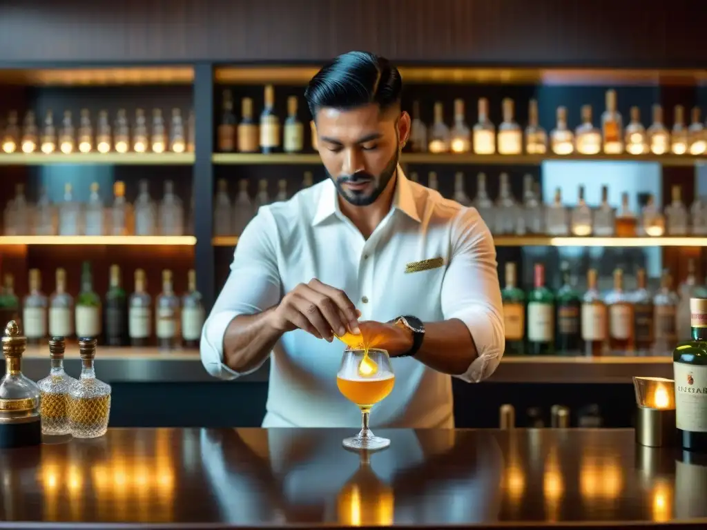 Un exclusivo bar en Lima con el mejor pisco: el escenario ideal para los mejores maridajes cena pisco Lima