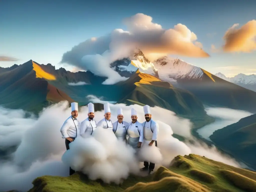 Experimenta una experiencia gastronómica única en la montaña Siete Colores con chefs expertos en plena creación culinaria