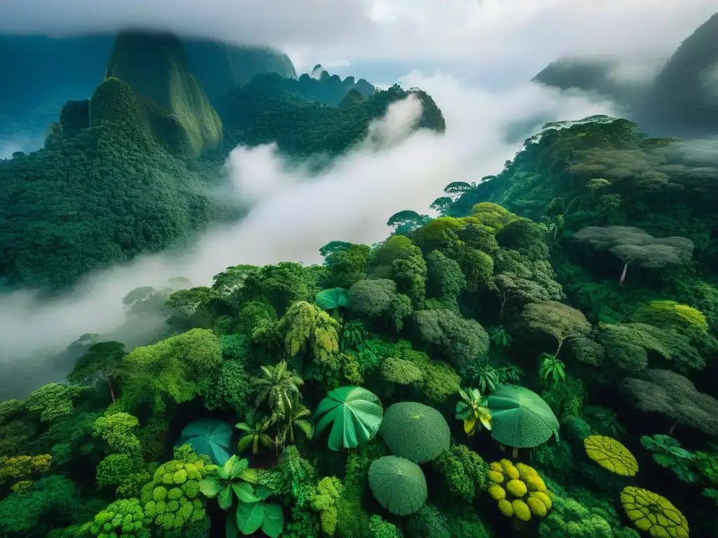 La exuberante biodiversidad de la selva amazónica en Perú, destaca los ingredientes autóctonos de la cocina amazónica peruana