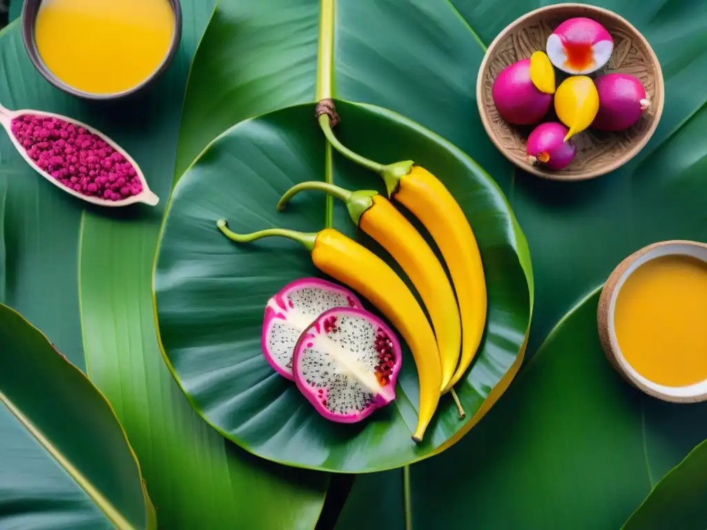 Una exuberante exhibición de ingredientes autóctonos de la cocina amazónica peruana