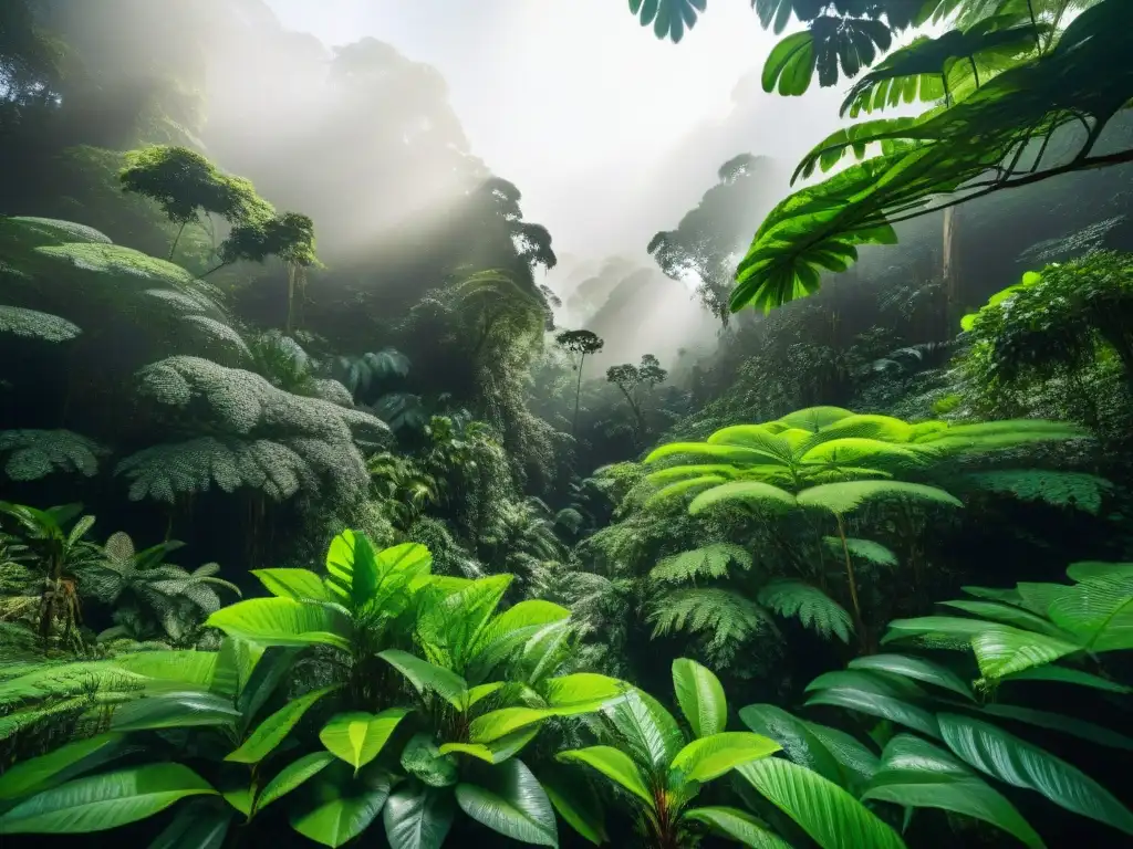 Explora la exuberante selva amazónica con la planta medicinal Uña de Gato