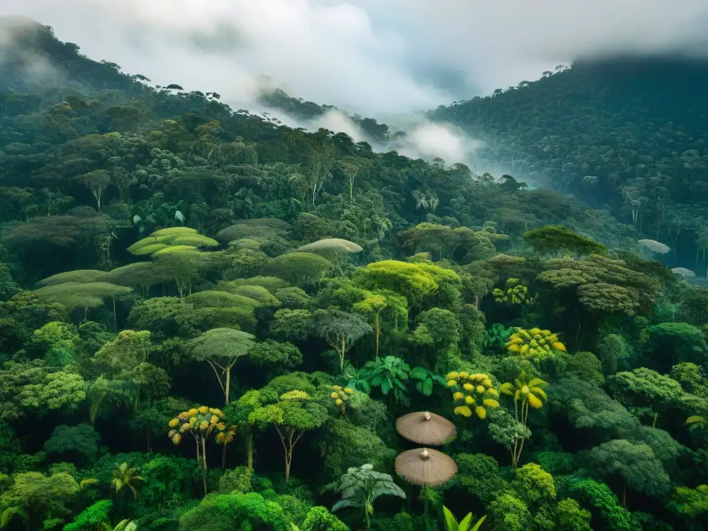 Explora la exuberante selva amazónica con su biodiversidad única