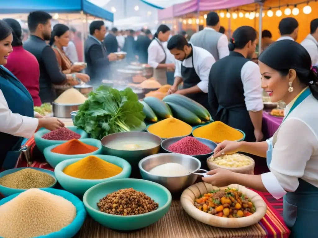 Ferias gastronómicas en Perú: una mezcla vibrante de tradición e innovación, donde emprendimiento y creatividad se fusionan