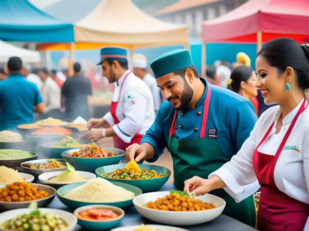 Un festival gastronómico peruano auténtico: sabores, colores y cultura en la vibrante Mistura de Lima