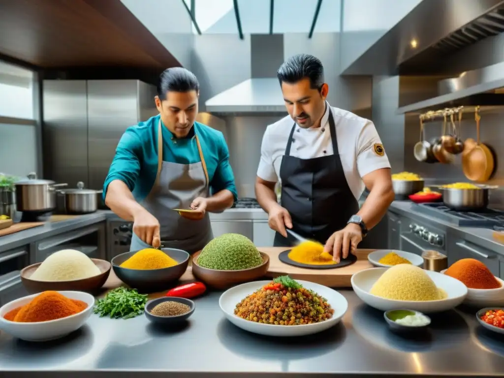 Una fusión gastronómica venezolano-peruana destacada: chefs crean plato único entre ingredientes tradicionales