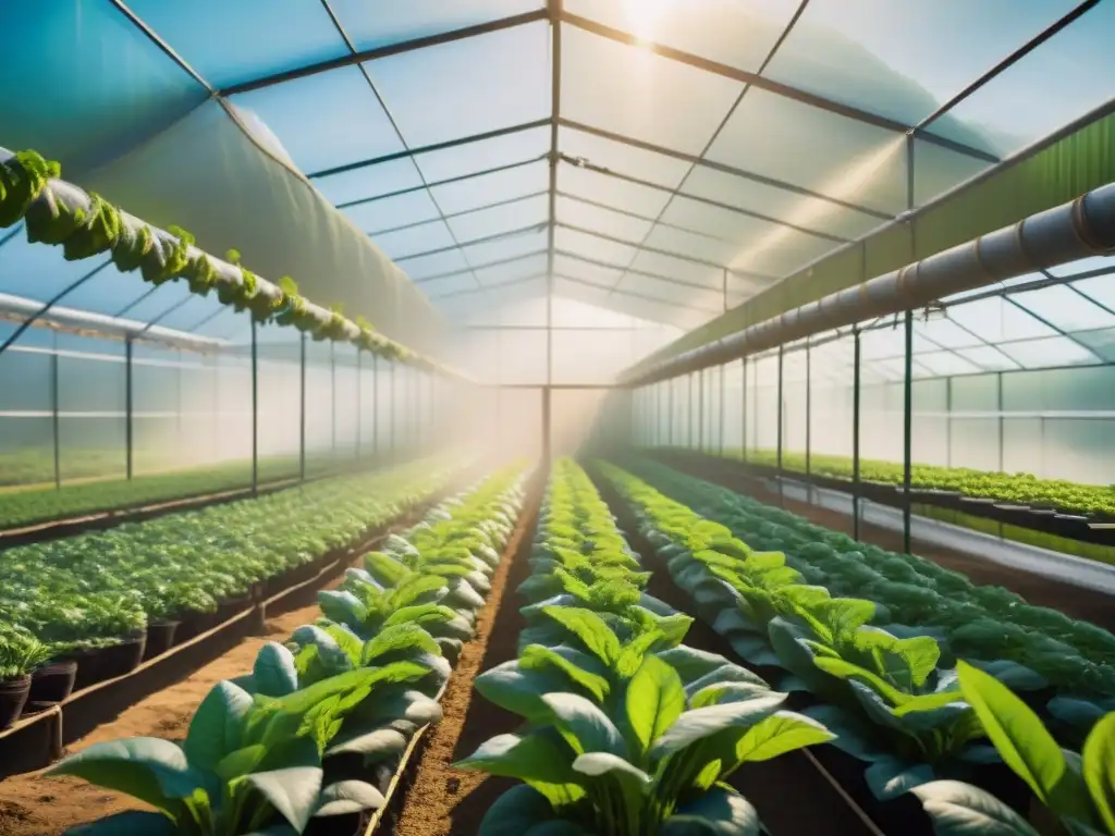 Granja hidropónica de vanguardia en los Andes peruanos Una granja hidropónica de vanguardia en los Andes peruanos, fusionando tecnología y naturaleza