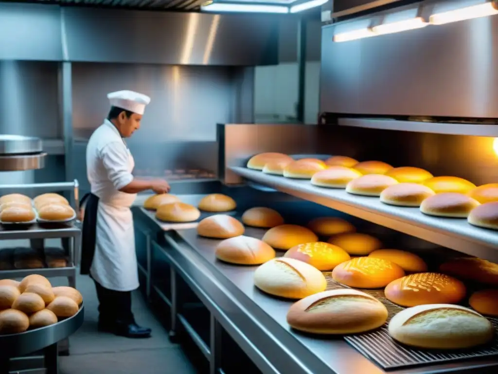 Hornos inteligentes para panadería peruana en plena acción, fusionando tradición e innovación