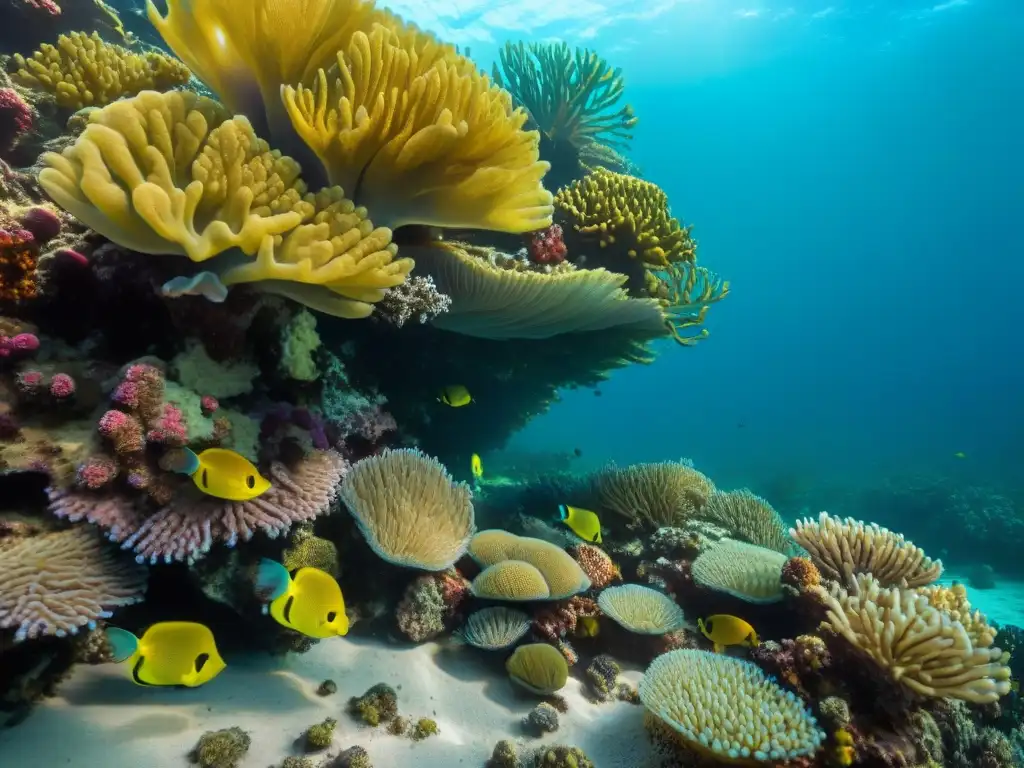 Explora la impresionante biodiversidad marina peruana en un arrecife de coral vibrante