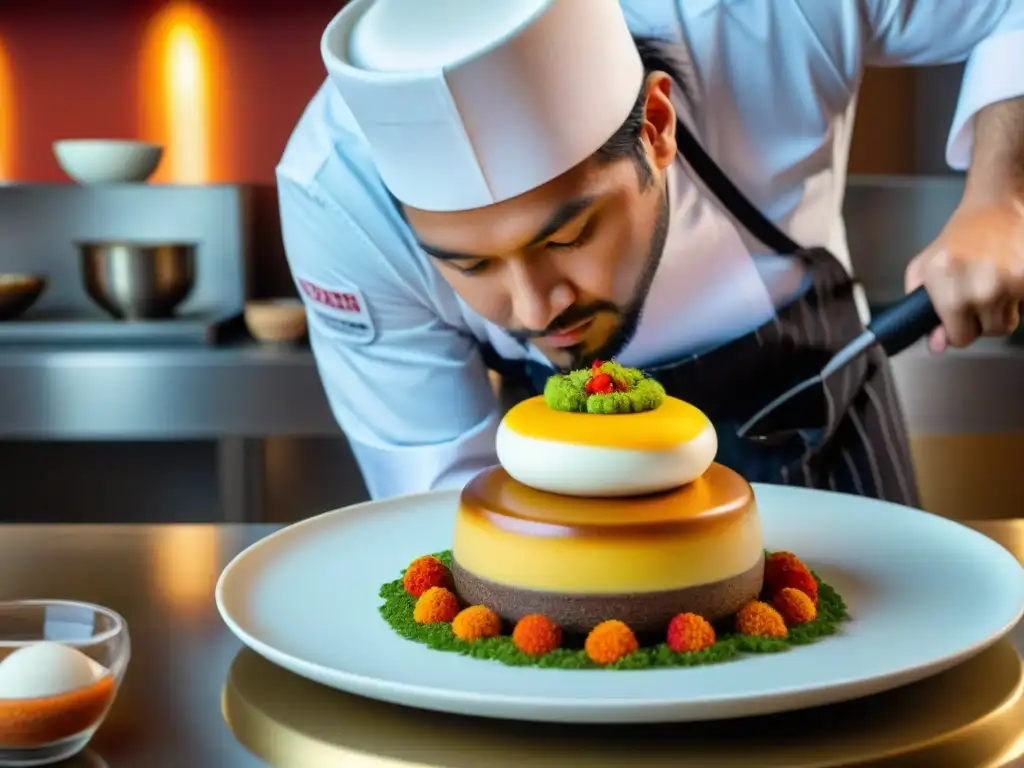 Un maestro pastelero peruano fusionando dulces peruanos internacionalmente con arte y creatividad