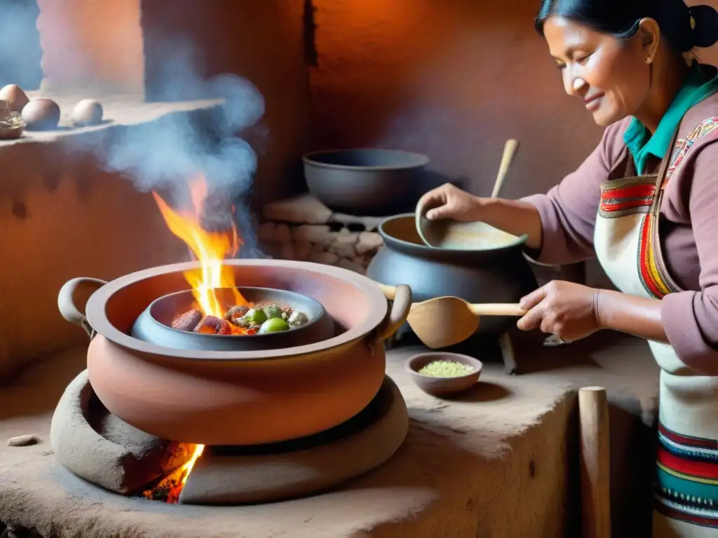 Cocinando con magia: olla de barro en cocina peruana