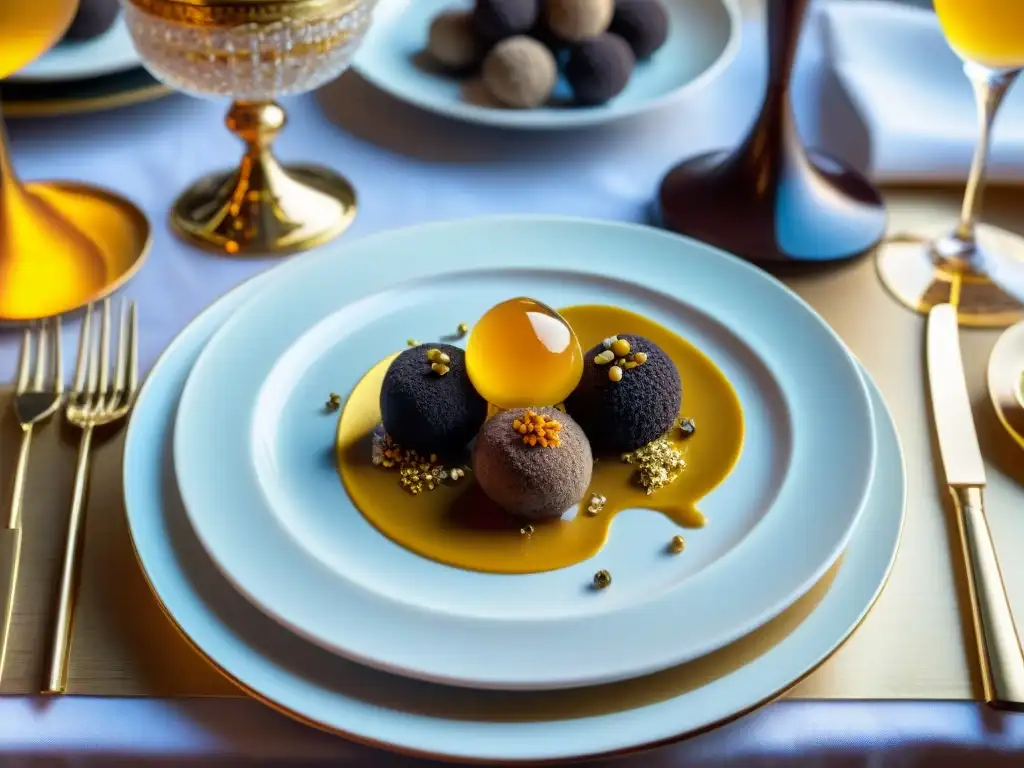 Una mesa lujosa en Lima con ingredientes inesperados y exóticos