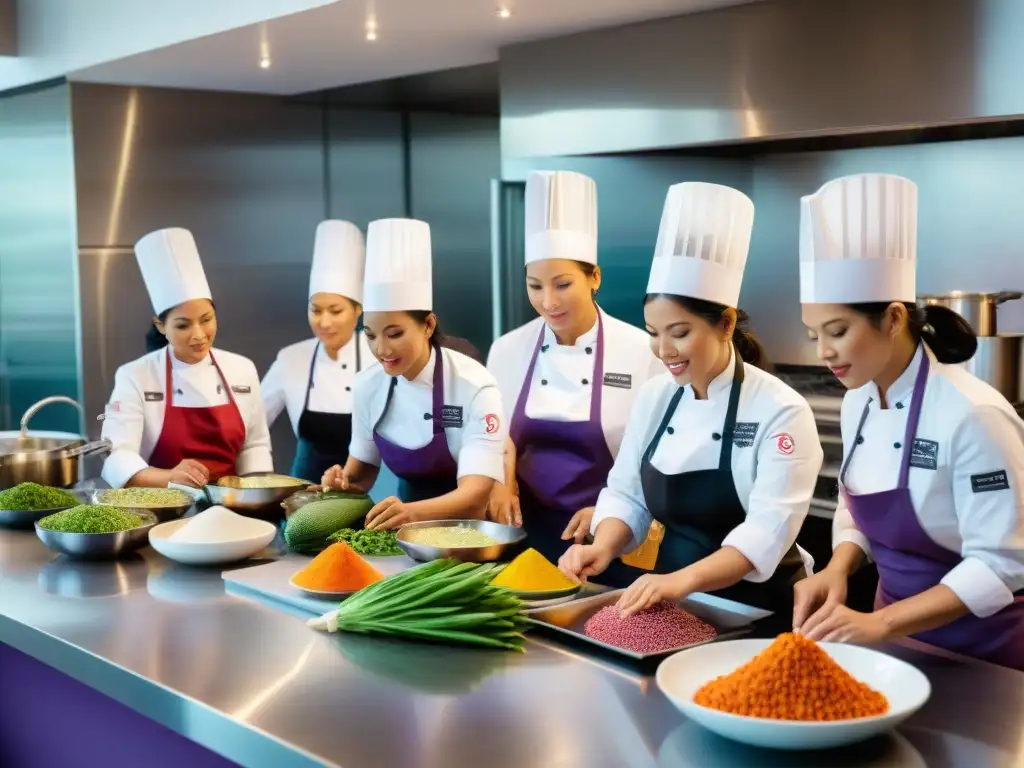 Mujeres chef en cocina peruana fusionando tradición e innovación con pasión y diversidad