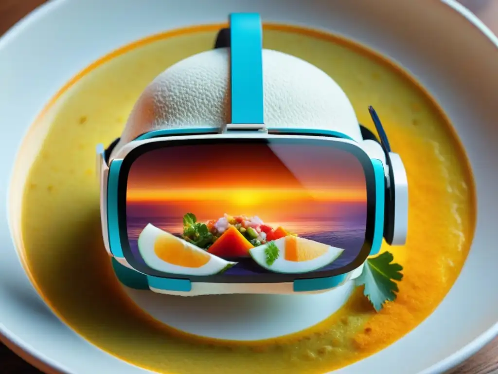 Un mundo gastronómico peruano cobra vida en realidad virtual con ceviche y mercado en 360 grados