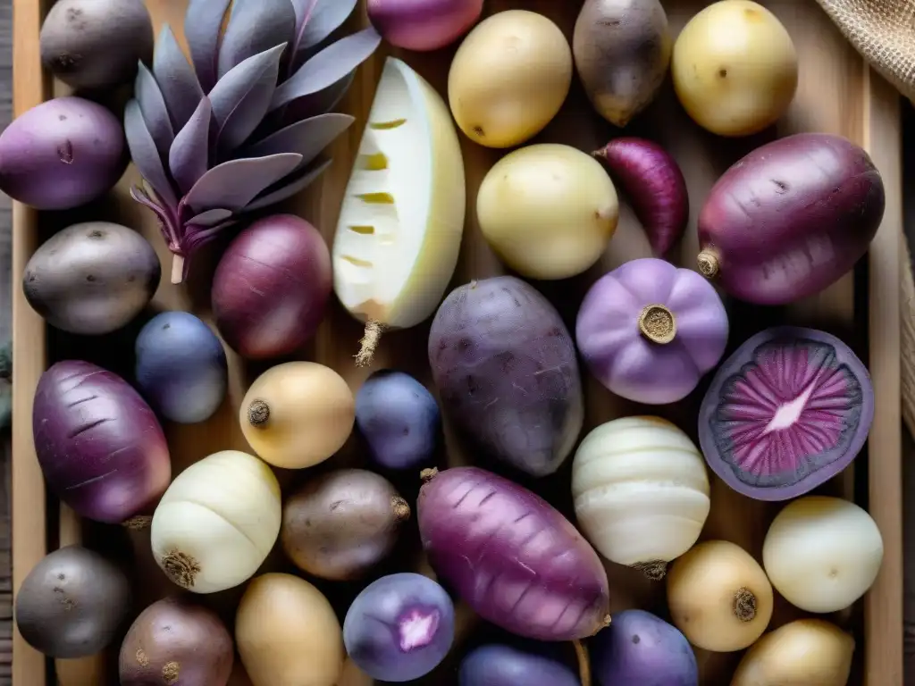 Una obra de arte culinario: tubérculos andinos en cocina vanguardia