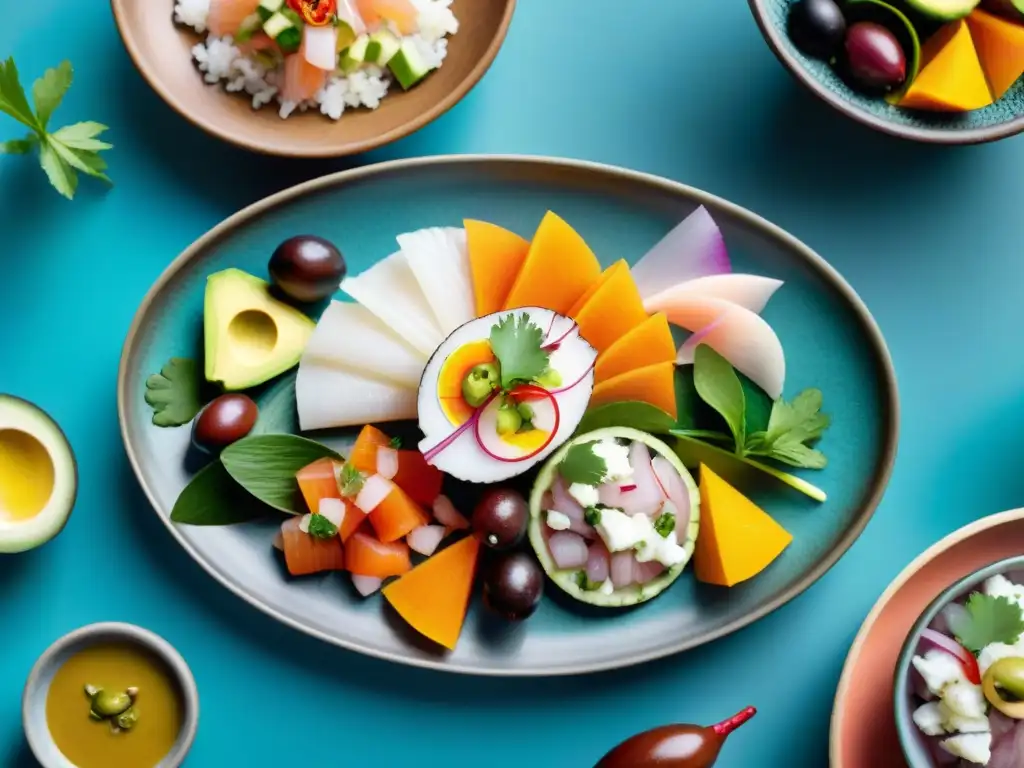 Una obra culinaria global: ceviches de todo el mundo, reflejando la evolución del ceviche peruano