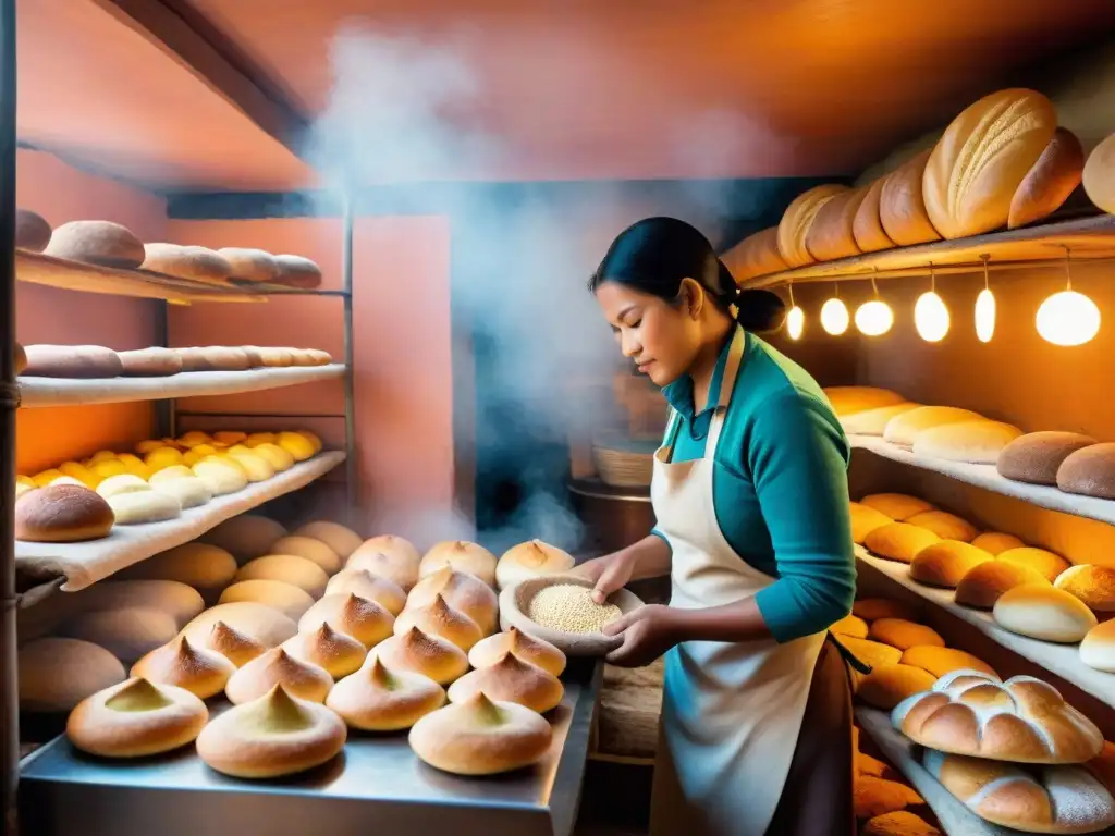 Panadería peruana: recetas tradicionales y fusiones en un bullicioso horno artesanal