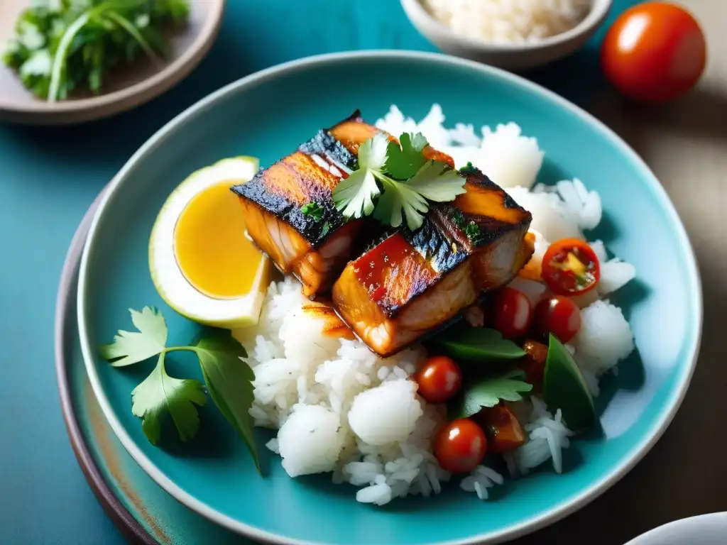 Pescado a lo Macho receta: Delicioso plato peruano con pescado, salsa picante y arroz blanco