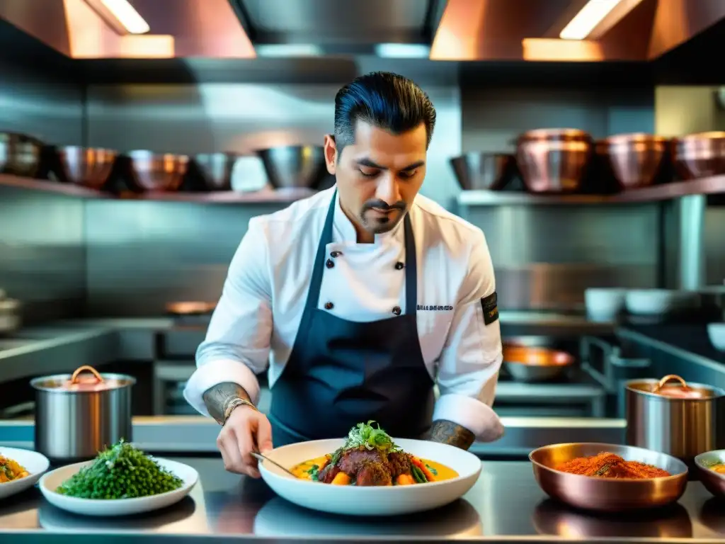 Virgilio Martínez plato peruano en Central restaurante