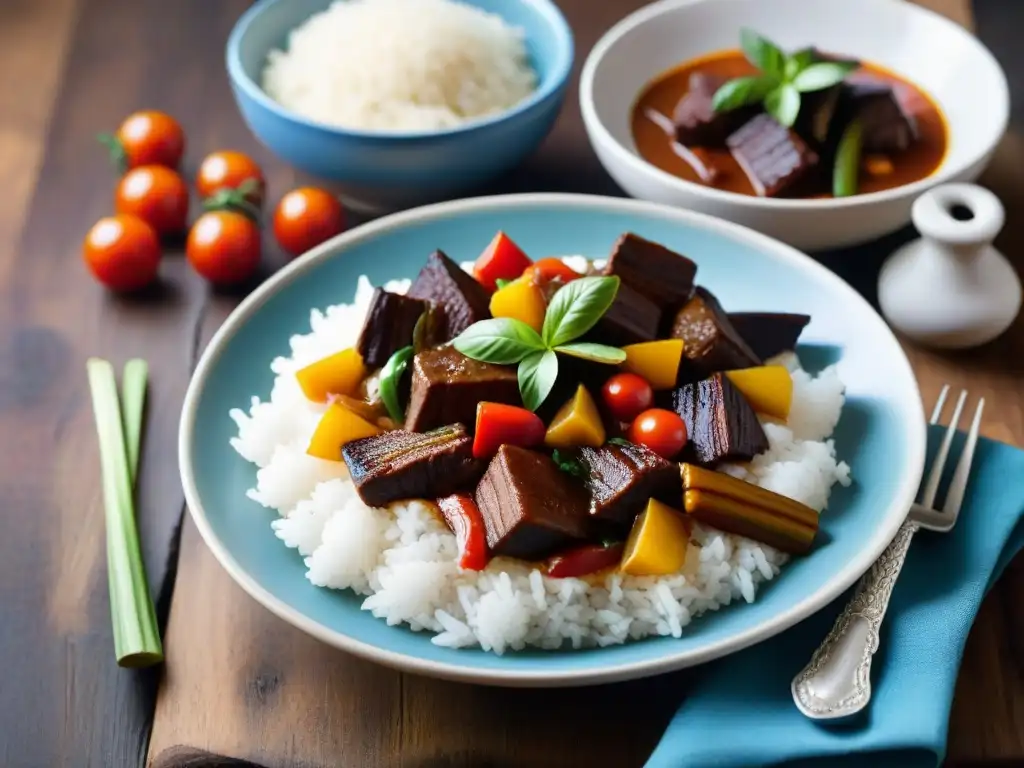 Deléitate con la receta de Lomo Saltado en cocina peruana