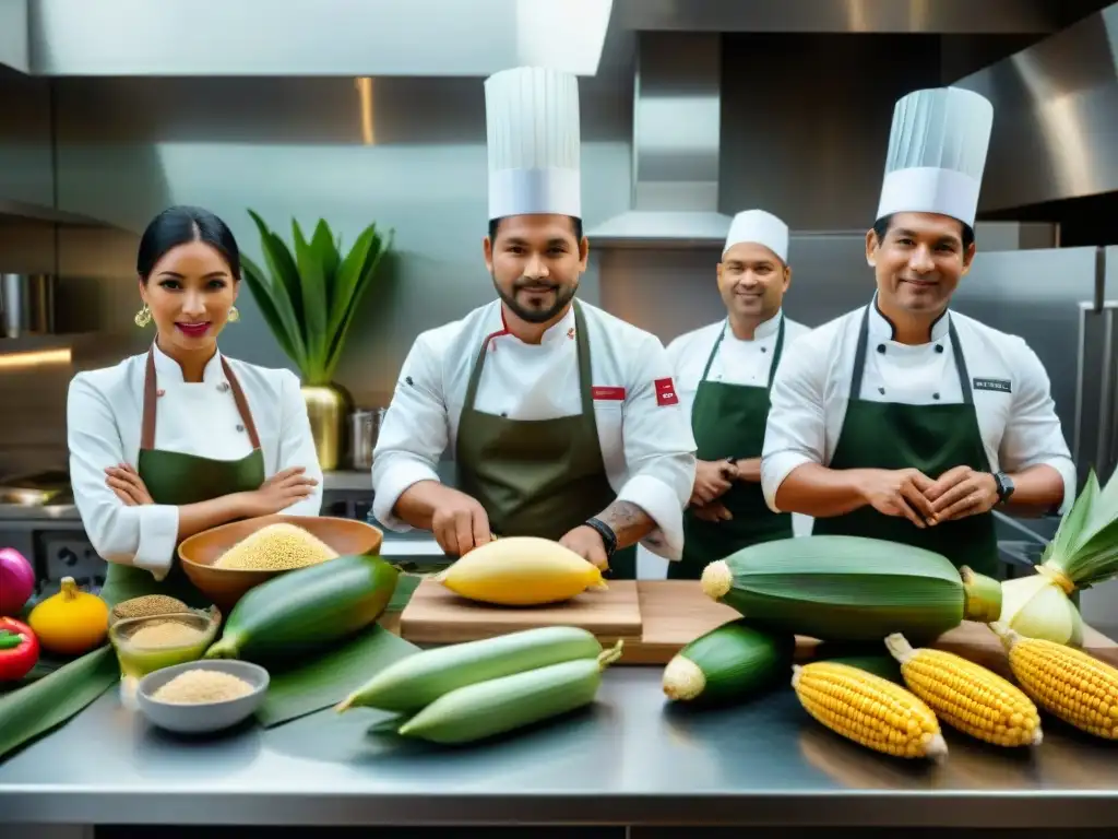 Transformación del tamal peruano: Chefs peruanos crean versiones innovadoras en una cocina moderna con ingredientes tradicionales y contemporáneos