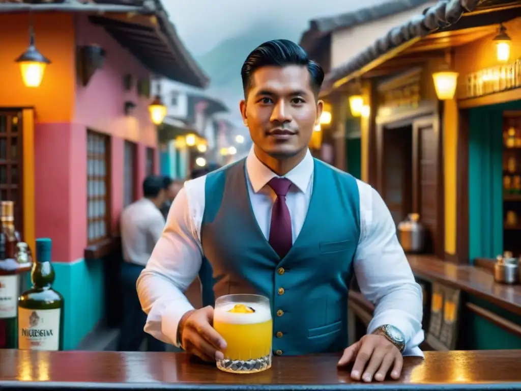 Vibrante escena en Lima con controversia nacional del origen del pisco sour