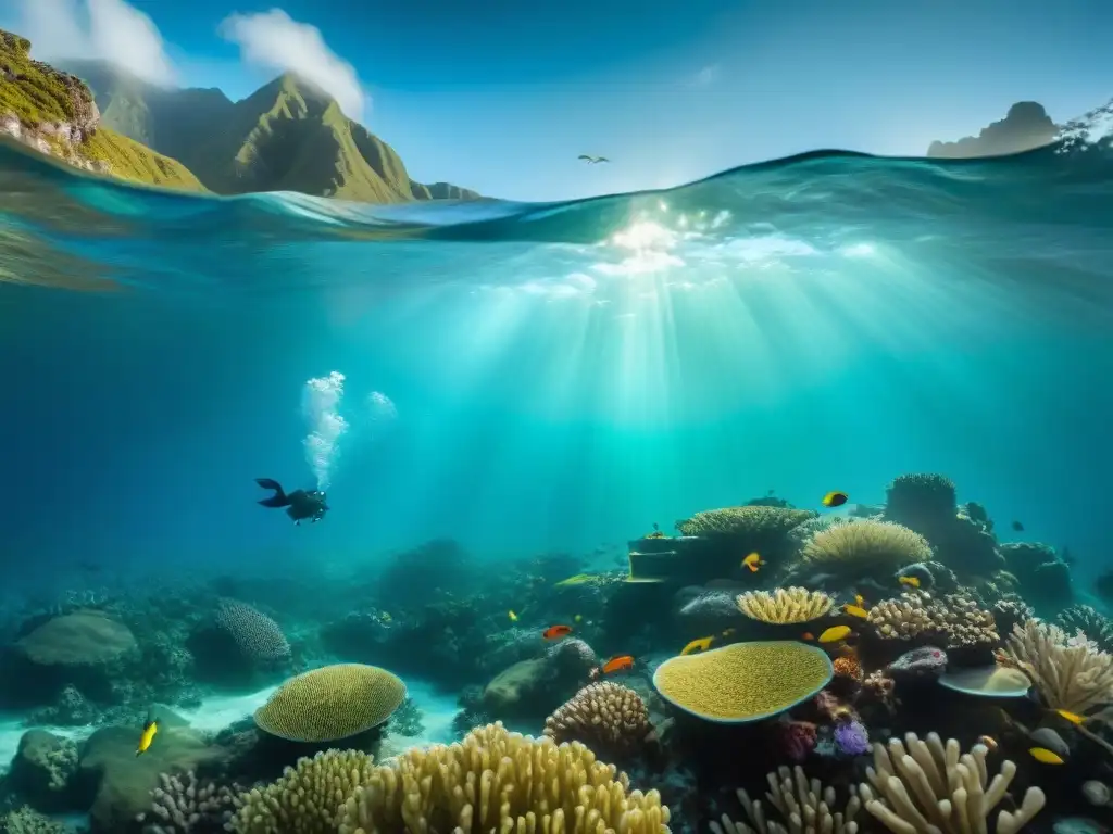 Vibrante escena submarina en Perú resalta la importancia biodiversidad marina peruana