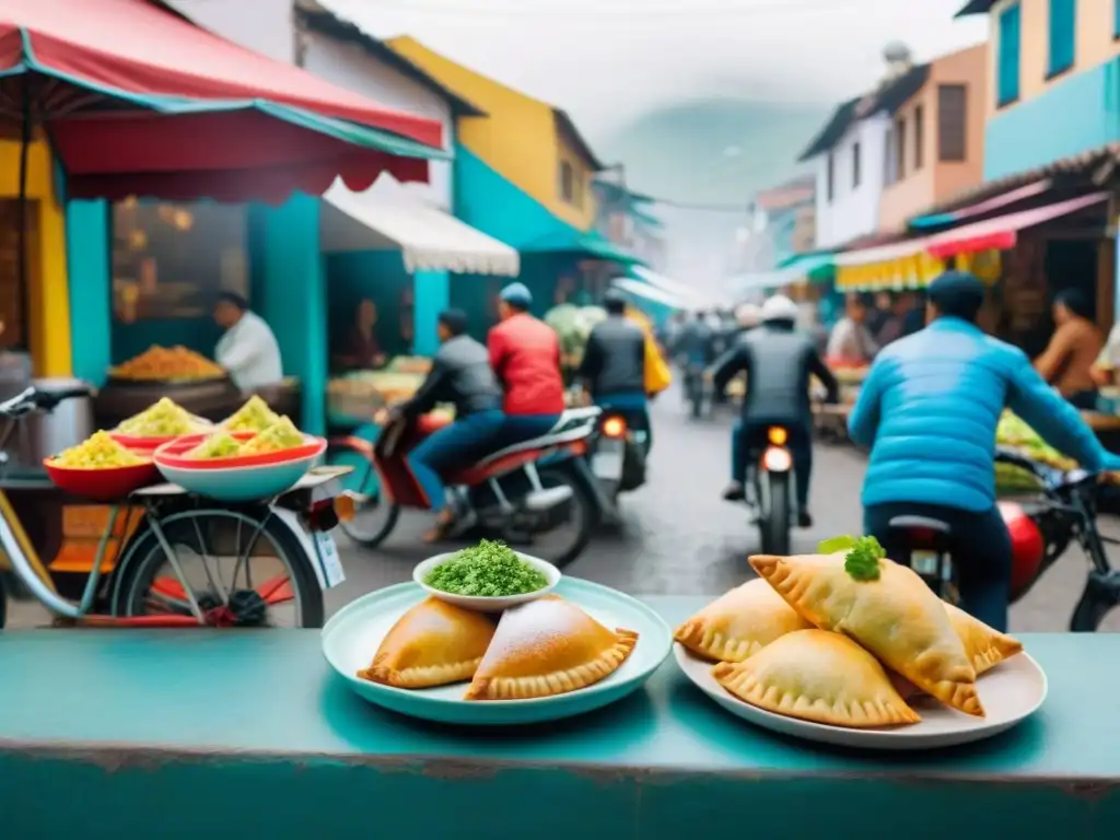 Un vibrante festín de gastronomía peruana en bicicleta en las calles de Lima