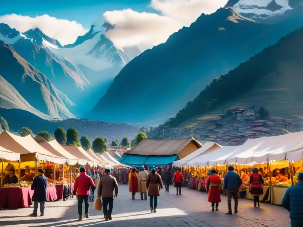 Vibrante Festival del Choclo en Huaraz: coloridas calles, delicias de maíz, música andina y montañas nevadas de fondo