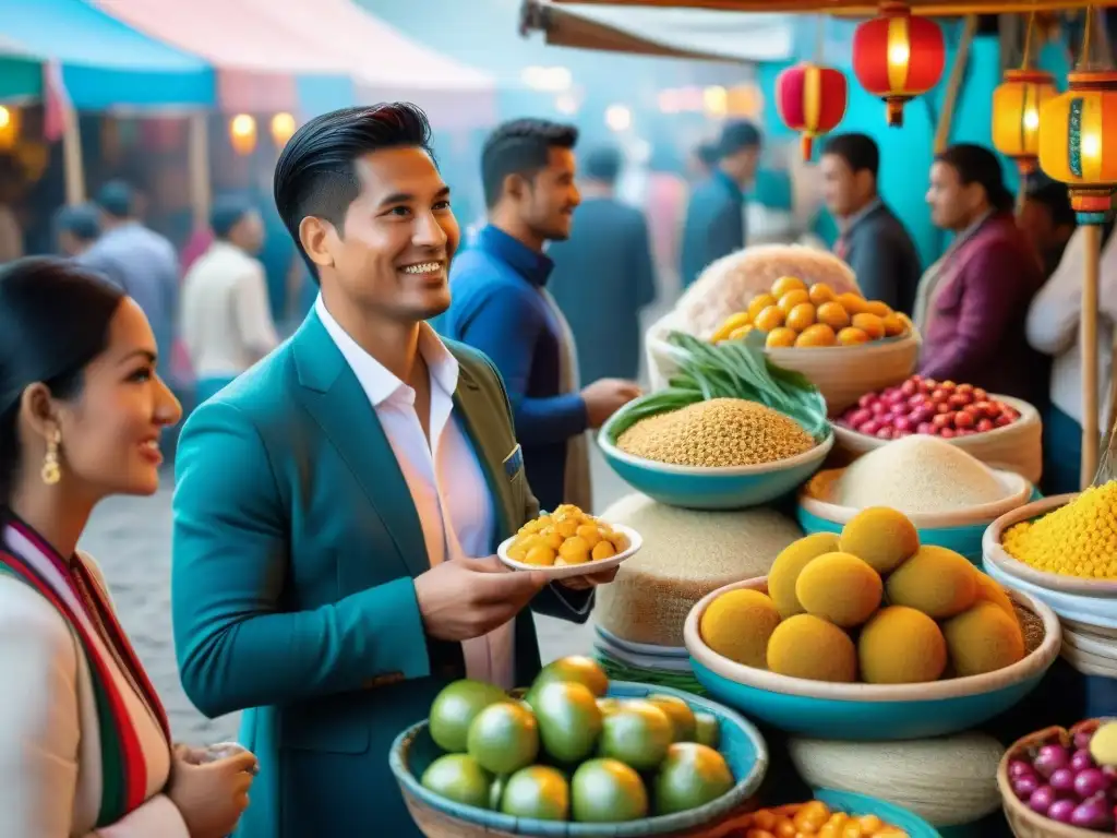 Un vibrante mercado peruano con startups gastronómicas y fusiones tecnológicas